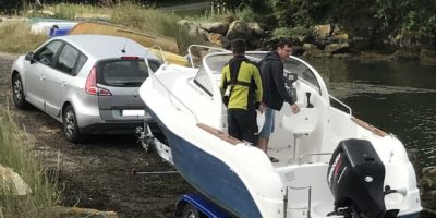 bateau ecole aber nautisme, préparation bateau
